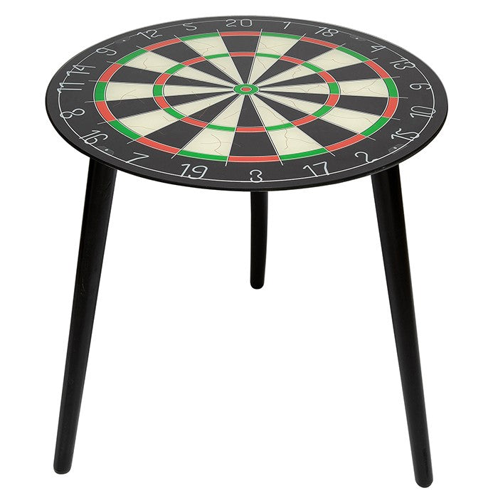 Shudehill Giftware Good Times Glass Dartboard Side Table NG