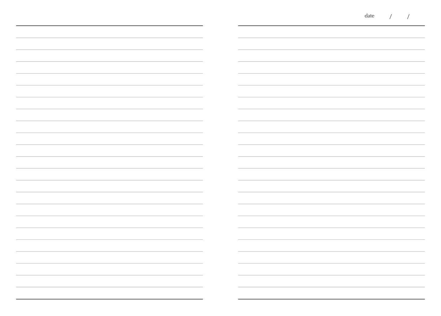 The Gifted Stationery Wild Harmony Floral A5 Notebook