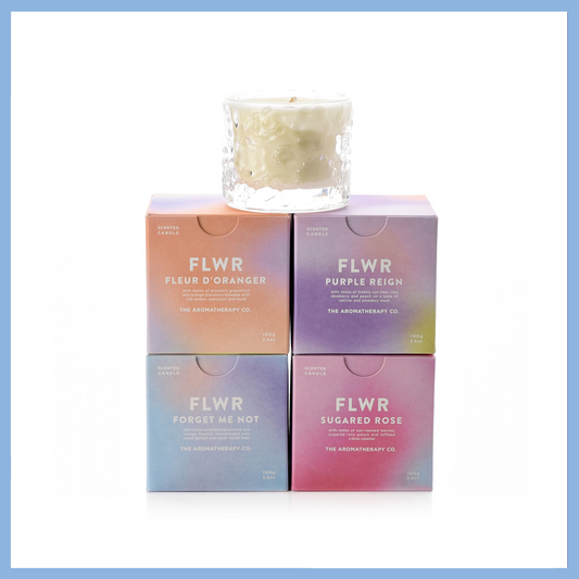 The Aromatherapy Co. FLWR Scented Candle - Forget Me Not