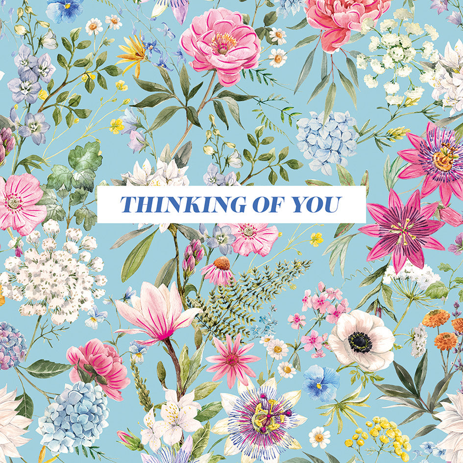 The Heritage Press Floral Thinking of You Greeting Card