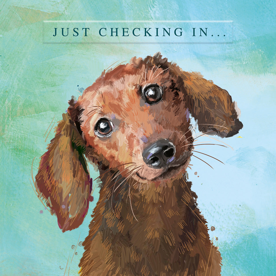 The Heritage Press 'Just Checking In' Greeting Card