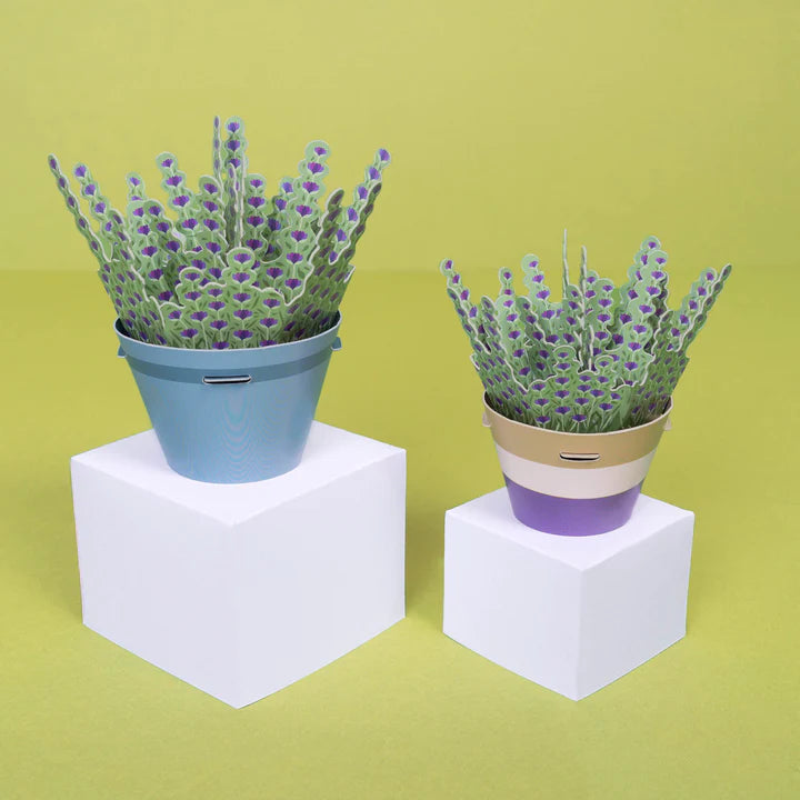 Clockwork Soldier Create Your Own Lavender Plant Paper Craft Kit