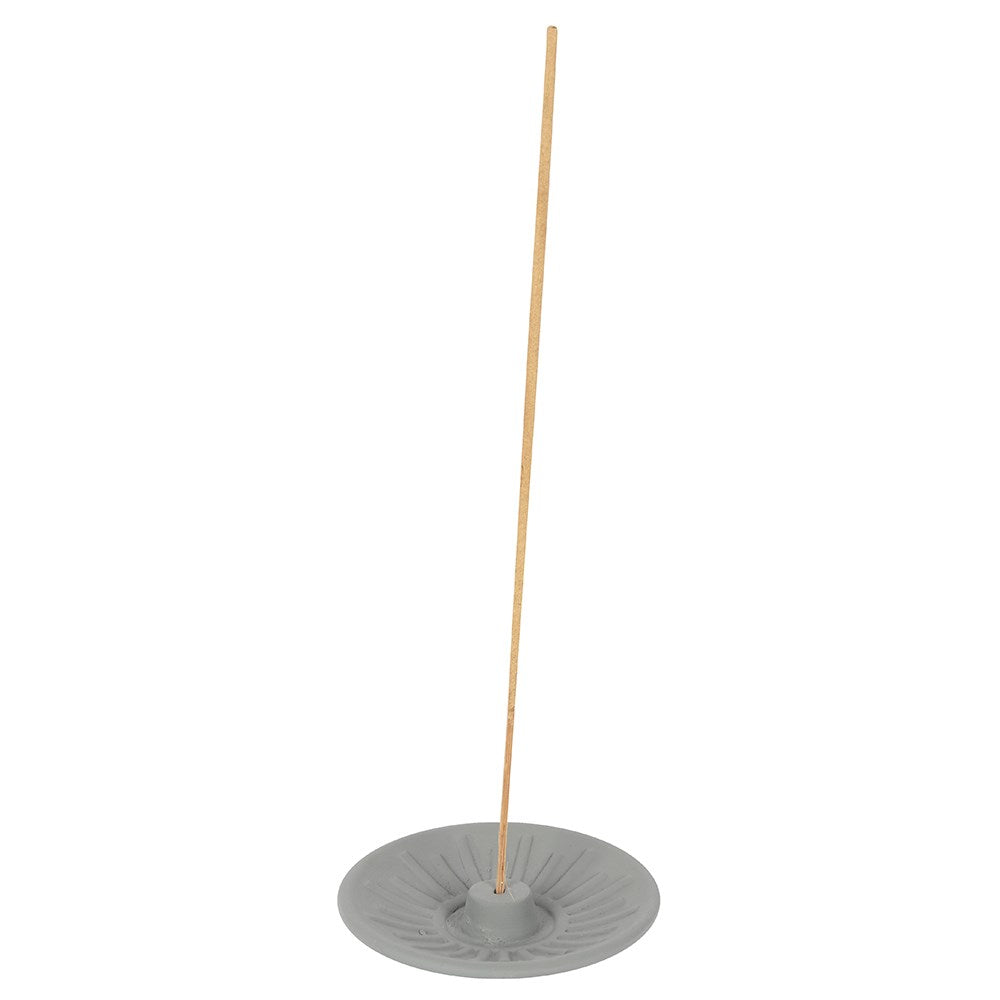 Something Different Grey Energy Terracotta Incense Plate