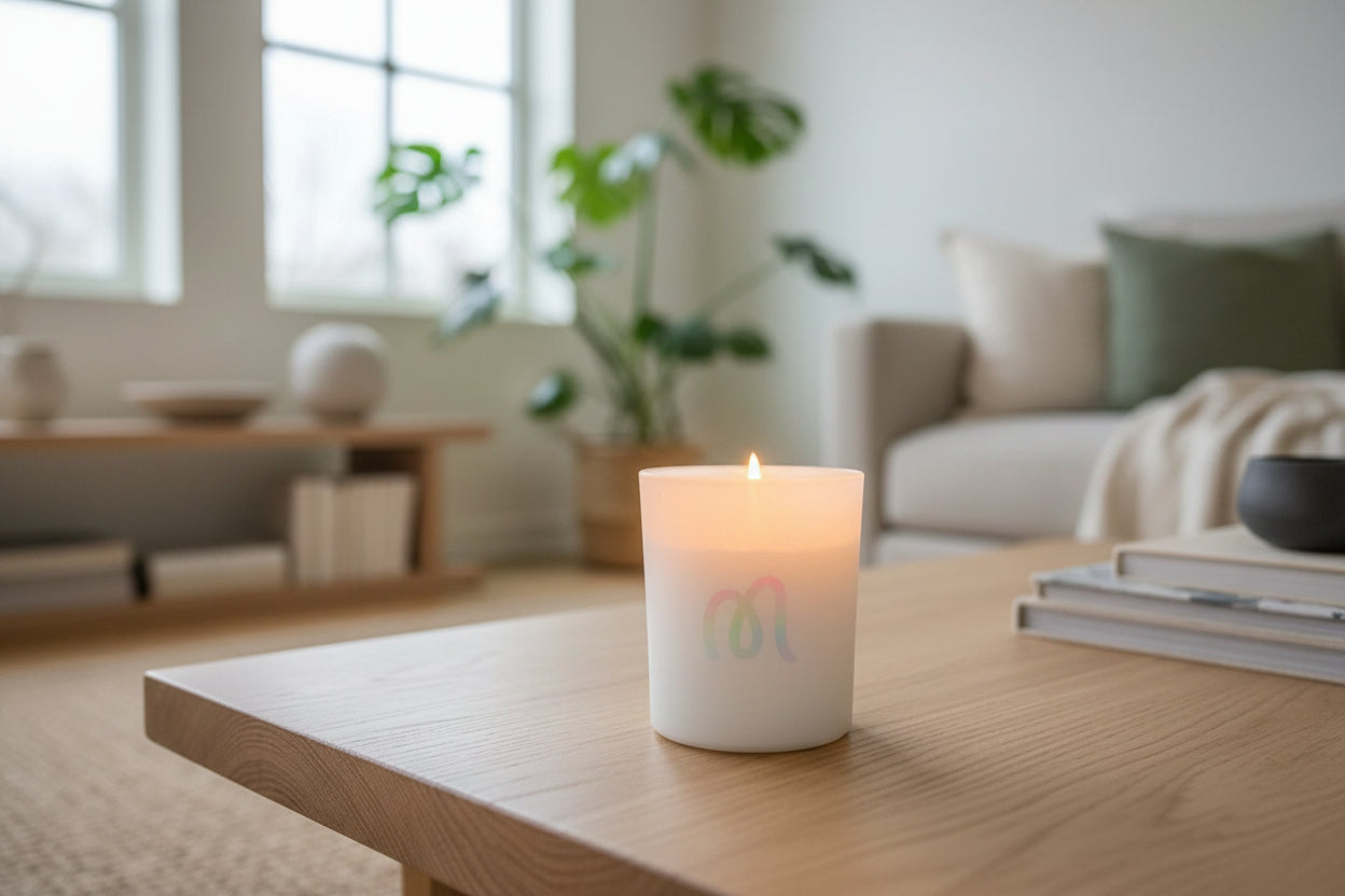 Molly Lou Home Fragrance - Bespoke Moya Cole Hospice Scented Candle - Mandarin & Sandalwood