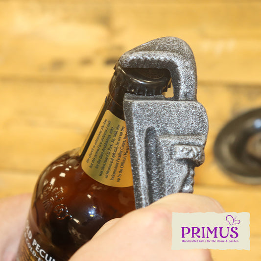 Primus Cast Iron Tool Bottle Opener Pipe Wrench