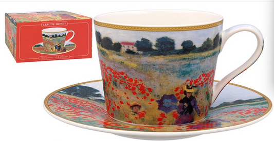 Leonardo Collection Claude Monet Teacup & Saucer Set - 2 Designs