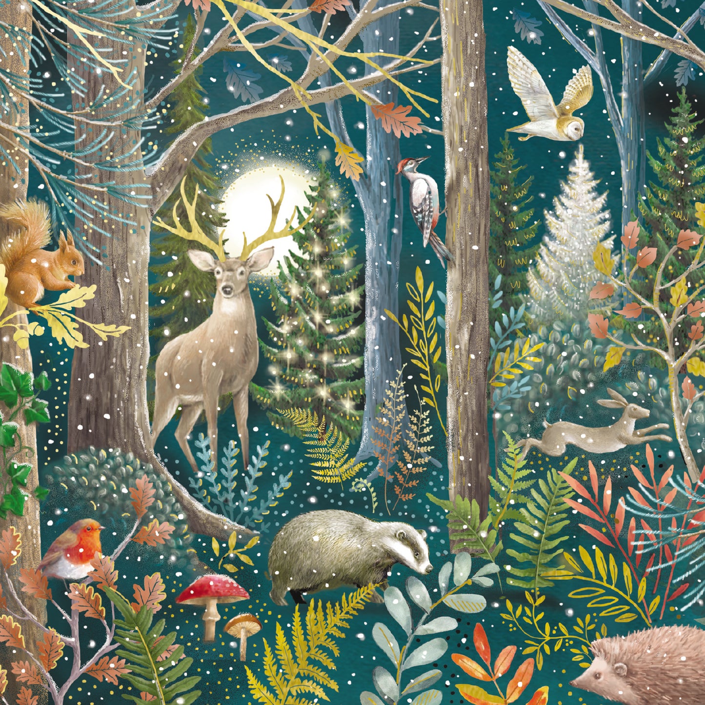 'Winter Wonderland' Pack of 10 Charity Christmas Greetings Cards