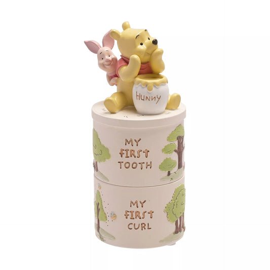 Disney Winnie the Pooh My First Tooth & Curl Trinket Box