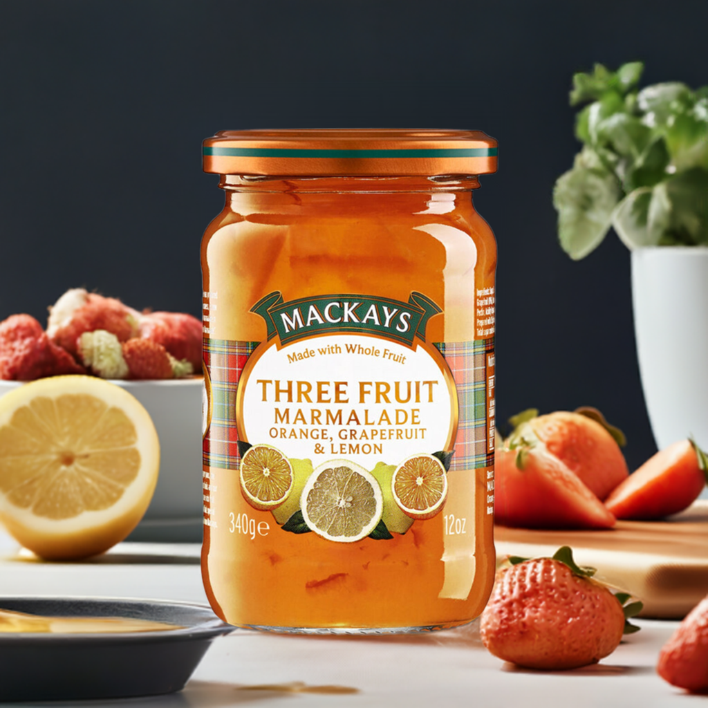 Mackays Three Fruit Marmalade 340g