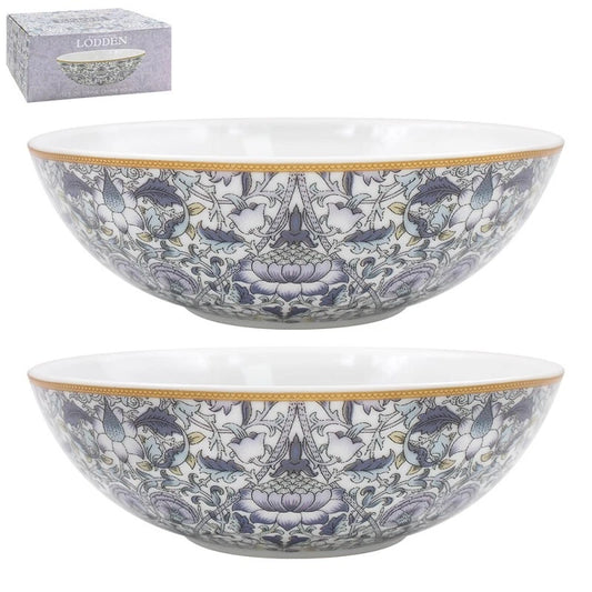 Leonardo Collection William Morris 'Lodden' Set of 2 Cereal Bowls