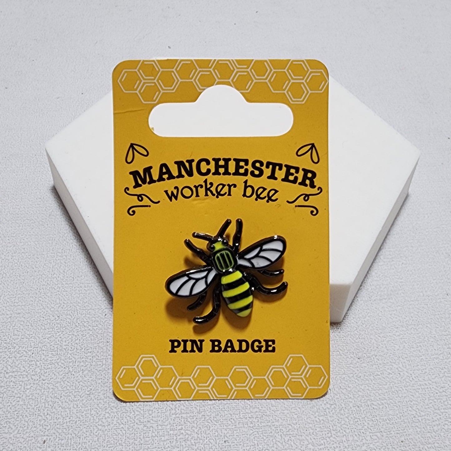 Manchester Worker Bee Enamel Pin Badge