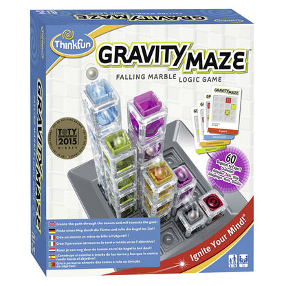 Thinkfun Games Gravity Maze Falling Marble Logic Game