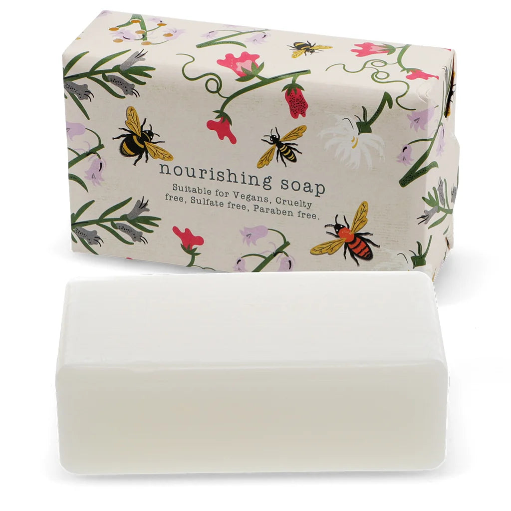 Rex London Fragranced Natural Nourishing Gift Soap Bar 200g - Honey Bee