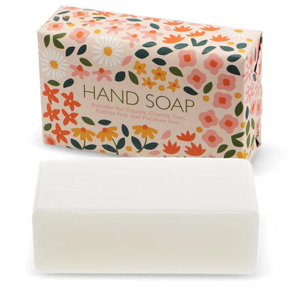 Rex London Fragranced Natural Nourishing Gift Soap Bar 200g - Sun Kissed Garden