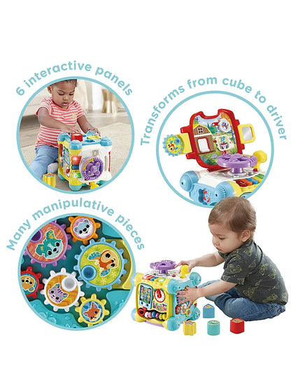 Vtech Cruise & Discover Cube Imaginative Play Sensory Toy NEW