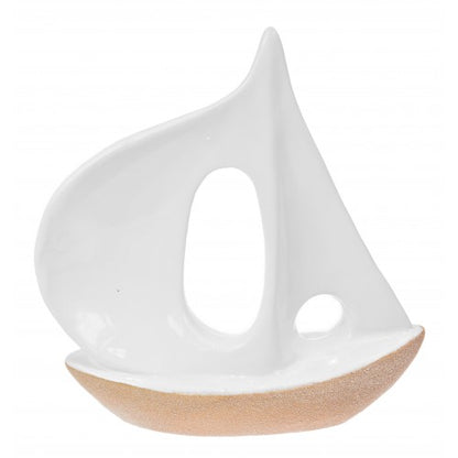 Quay Traders Ceramic Sailboat Ornament