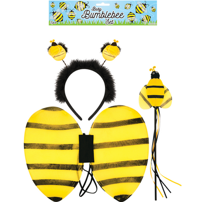 Henbrandt Childrens Busy Bumble Bees Fancy Dress Wings & Accessories