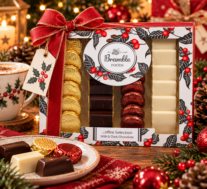 Bramble Foods Coffee Milk & Dark Chocolate Selection Gift Box
