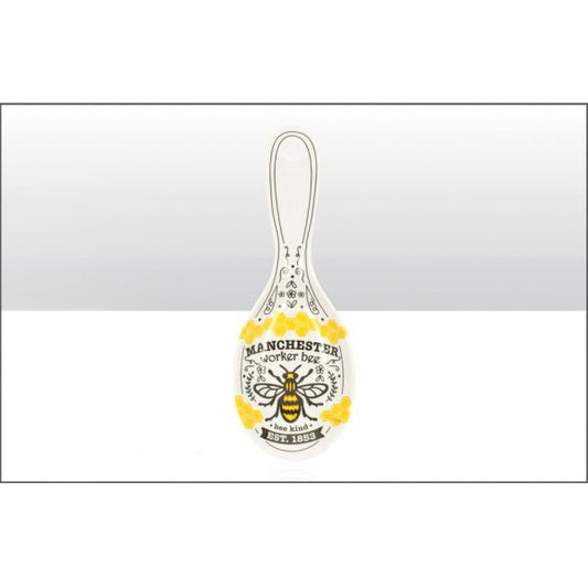 Elgate Manchester Worker Bee Graphic Melamine Spoon Rest