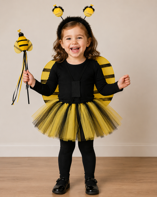 Henbrandt Childrens Busy Bumble Bees Fancy Dress Wings & Accessories