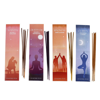 Something Different Mindfulness Collection Pack of 80 Incense Sticks Gift Box