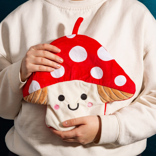 Sass & Belle Novelty Mushroom/ Toadstool Hot Water Bottle