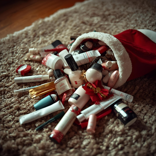 Christmas Surprise Stocking Toiletries Gift Set - Handmade by Volunteers