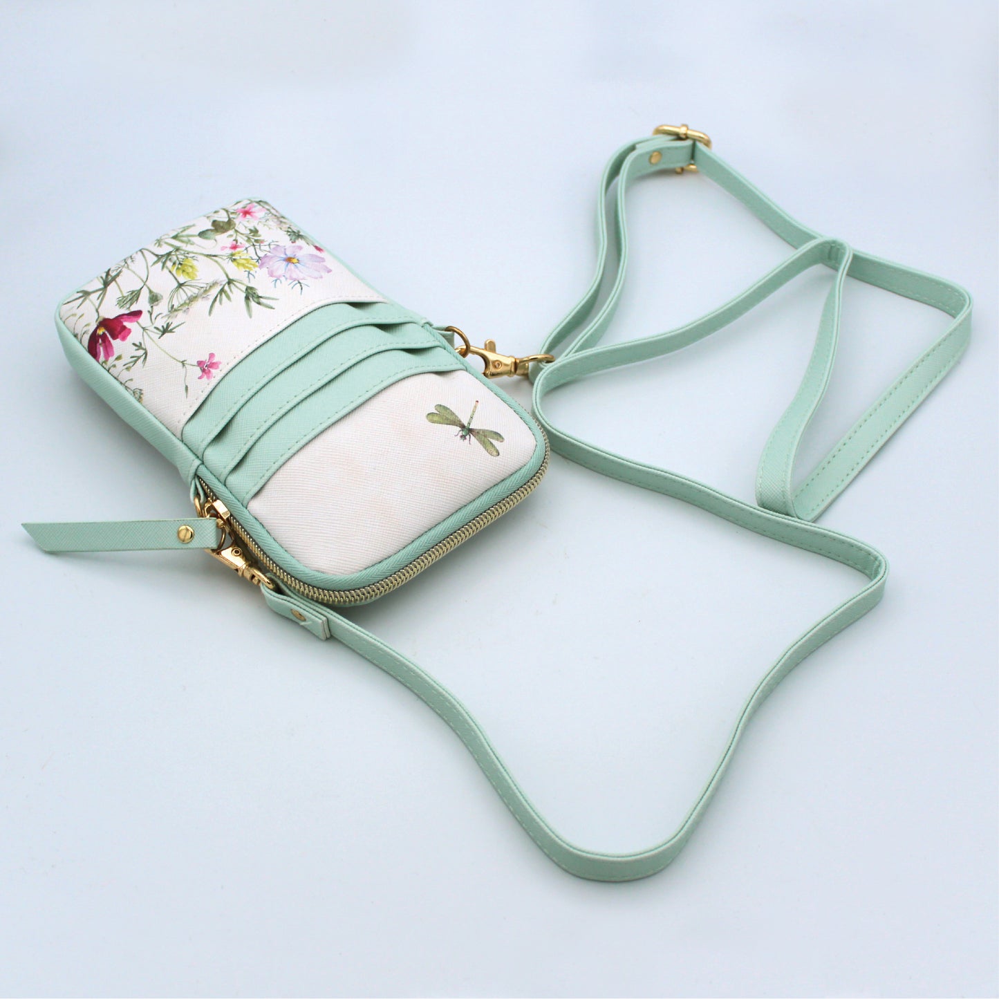 The Gifted Stationery Co. Wild Harmony Floral Small Crossbody Bag/Purse