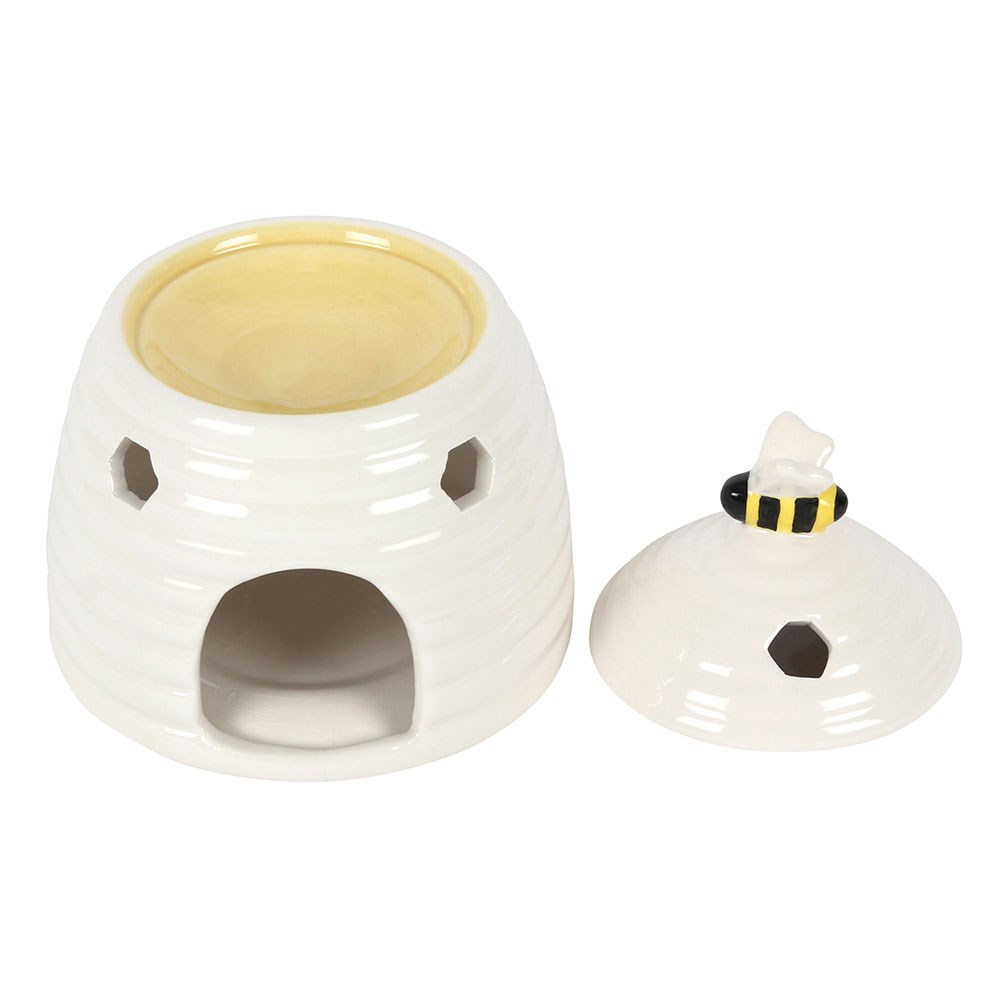 Something Different White Beehive Oil Burner