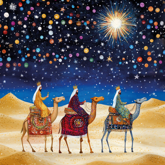 Charity Christmas Cards Pack of 10 Three Kings