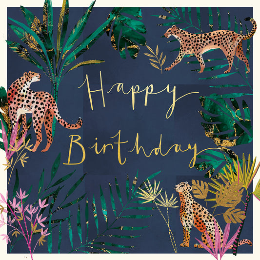 The Heritage Press 'Birthday Leopards' Birthday Greeting Card