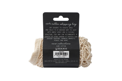 CGB Giftware Eco-Friendly 100% Cotton Net Shopping Bag