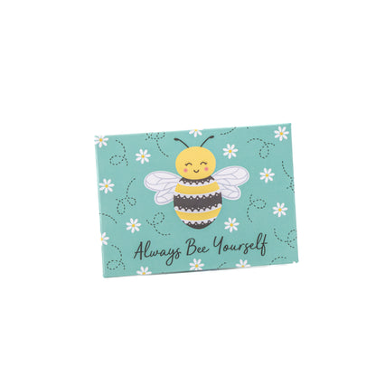 Sass & Belle 'Always Bee Yourself' Bee Rectangle Compact Mirror