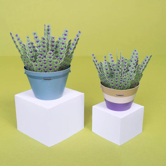 Clockwork Soldier Create Your Own Lavender Plant Paper Craft Kit