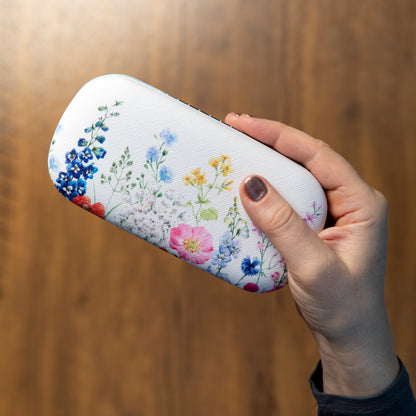 The Gifted Stationery Co. Wild Harmony Floral Solid Glasses Case
