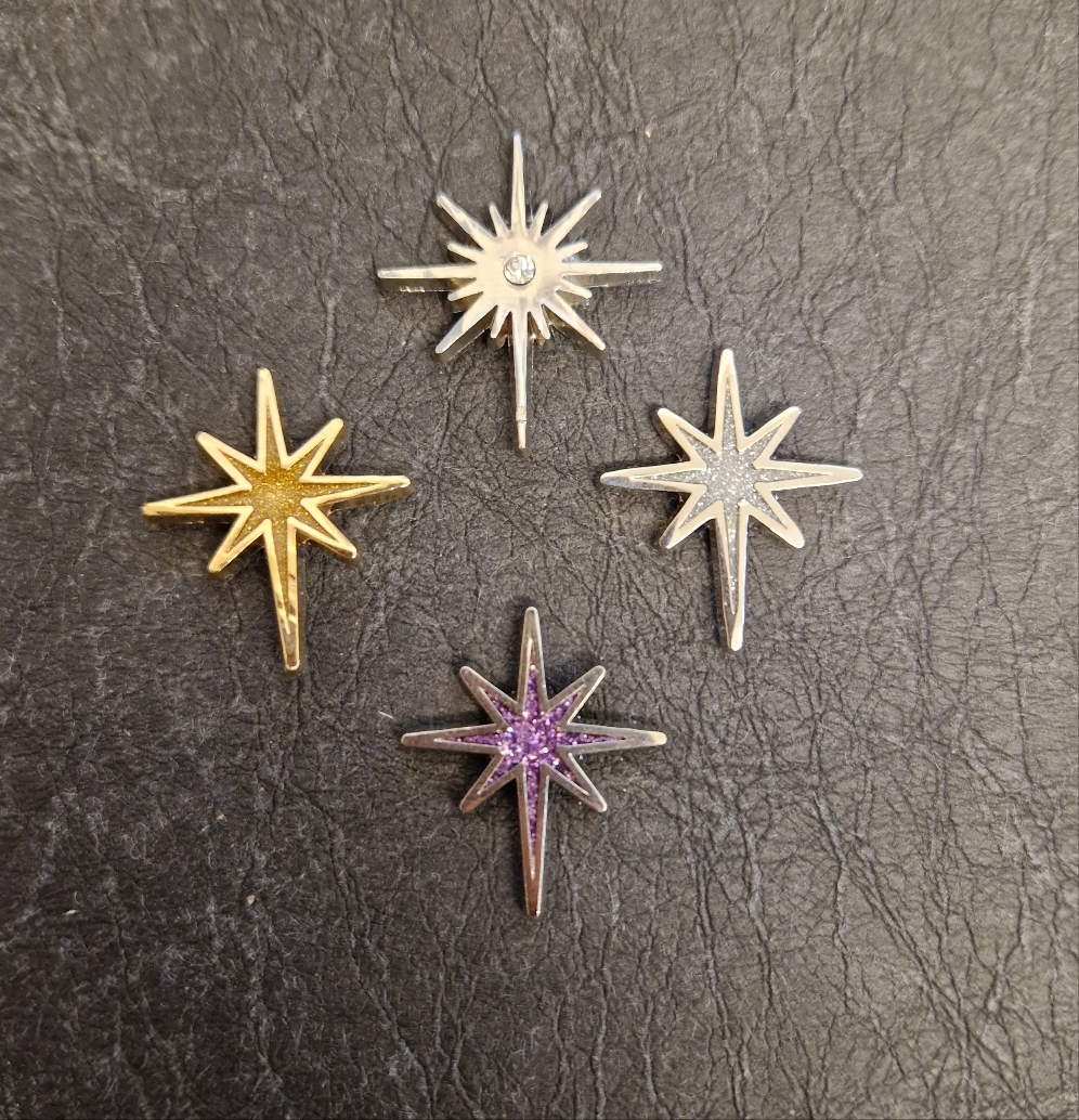 Light Up a Life Star Pin Badge
