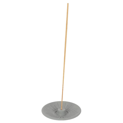 Something Different Grey Energy Terracotta Incense Plate