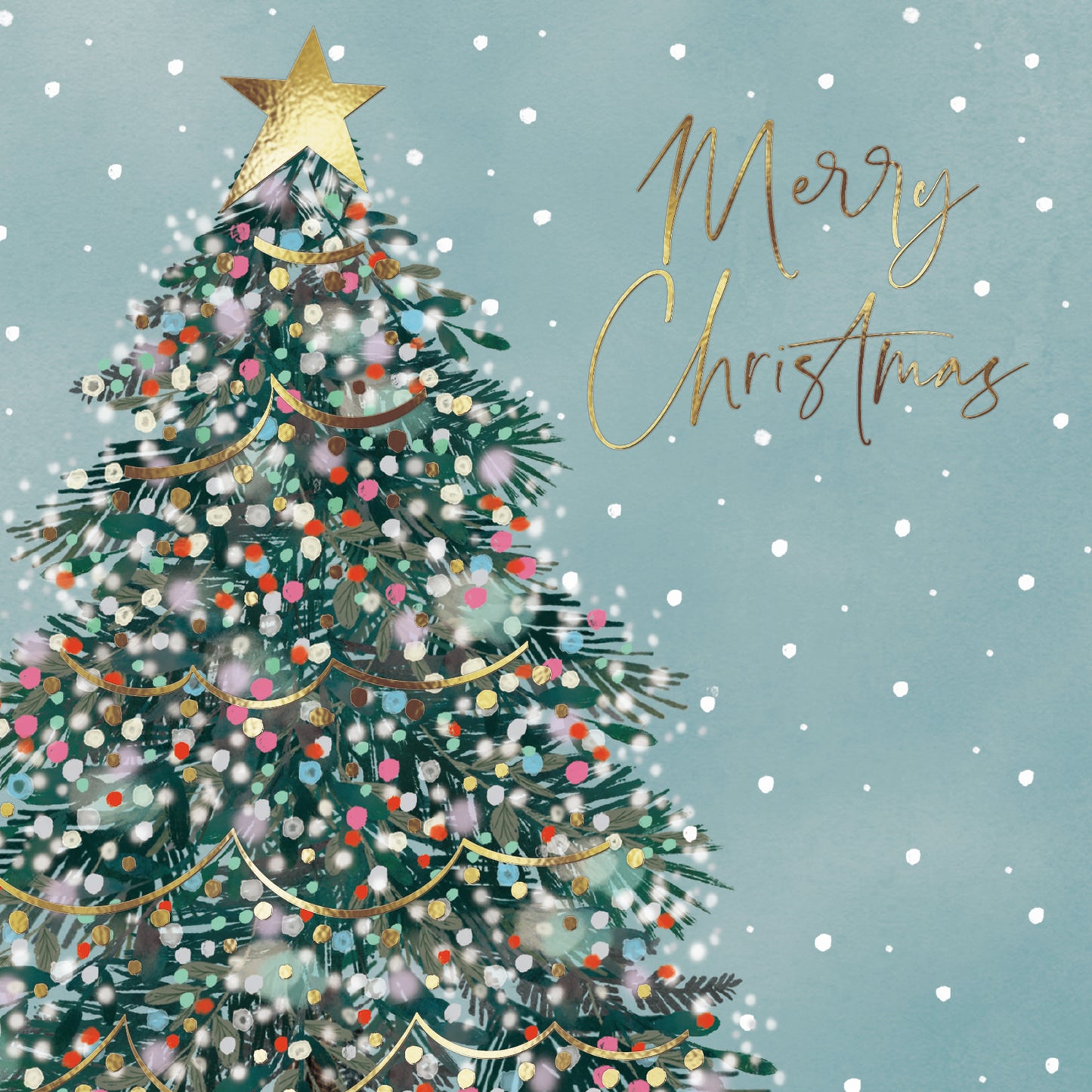 'Tree of Lights' Pack of 10 Charity Christmas Greetings Cards