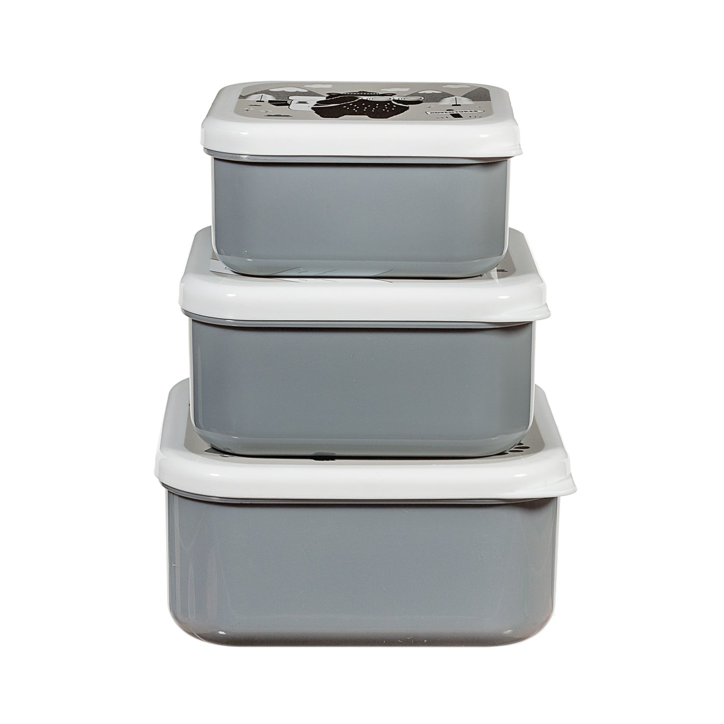 Sass & Belle Set of 3 Bear Adventure Lunch Boxes