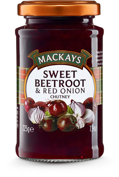 Mackays Sweet Beetroot & Red Onion Chutney 225g