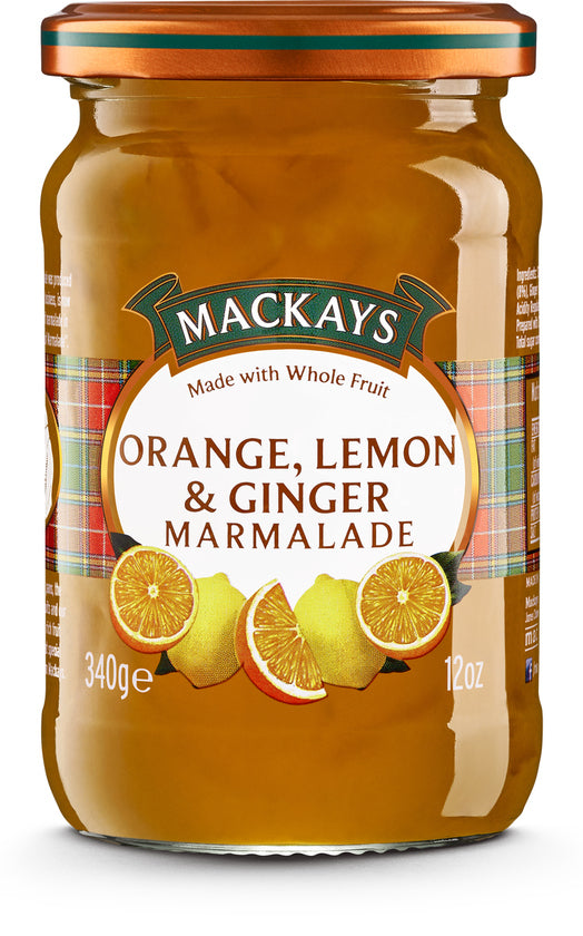 Mackays Orange, Lemon & Ginger Marmalade 340g