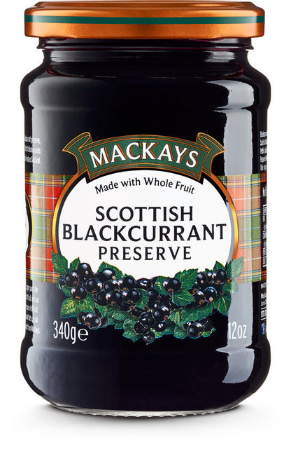 Mackays Scottish Blackcurrant Preserve 340g