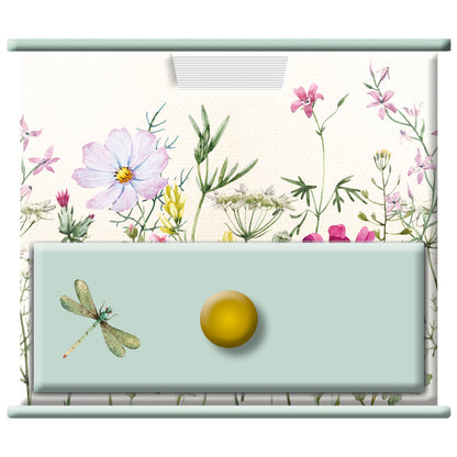 The Gifted Stationery Co. Wild Harmony Floral Desktop Memo Cube