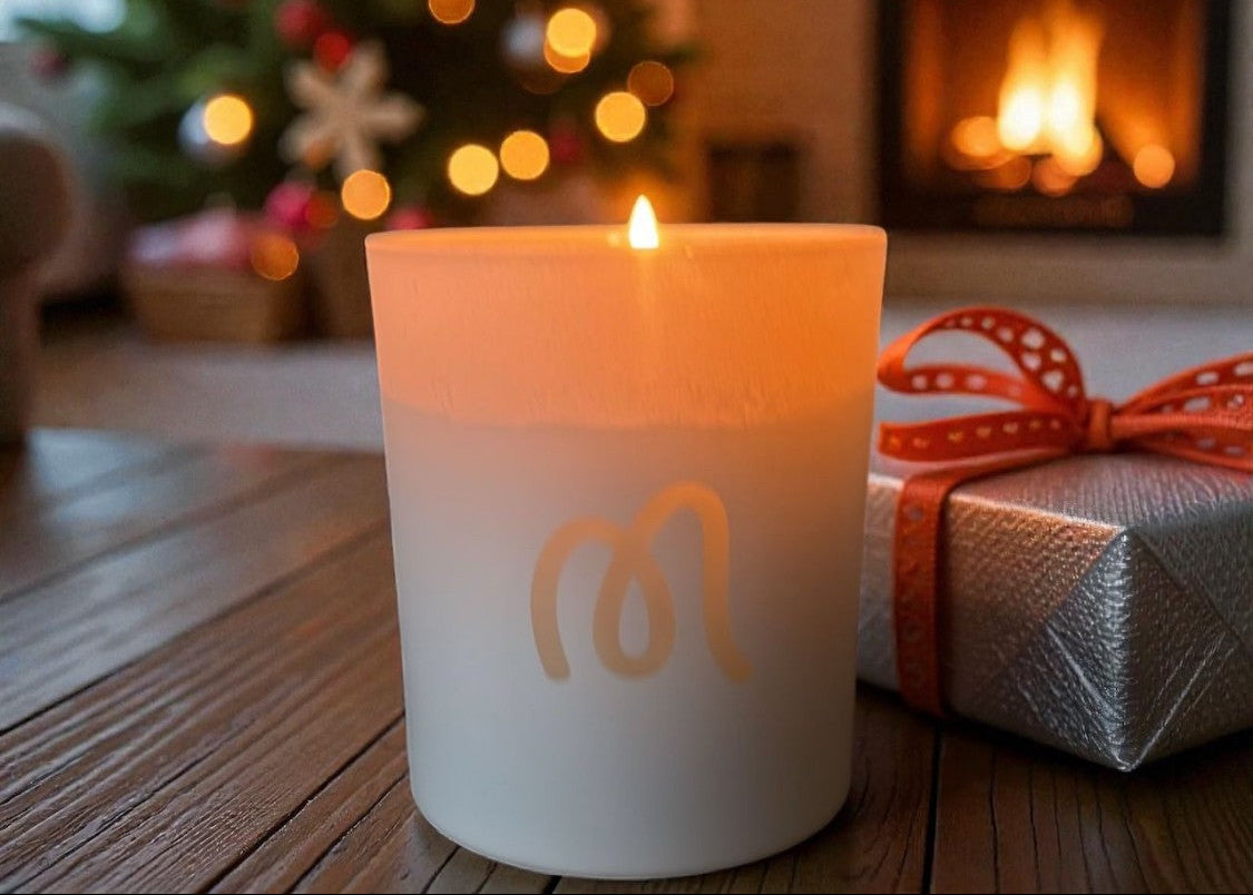 Molly Lou Home Fragrance Bespoke Moya Cole Hospice Scented Candle Mandarin & Sandalwood Fragrance