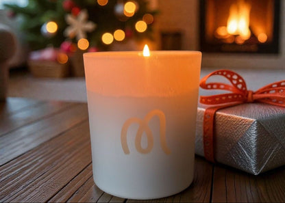 Molly Lou Home Fragrance Bespoke Moya Cole Hospice Scented Candle Mandarin & Sandalwood Fragrance