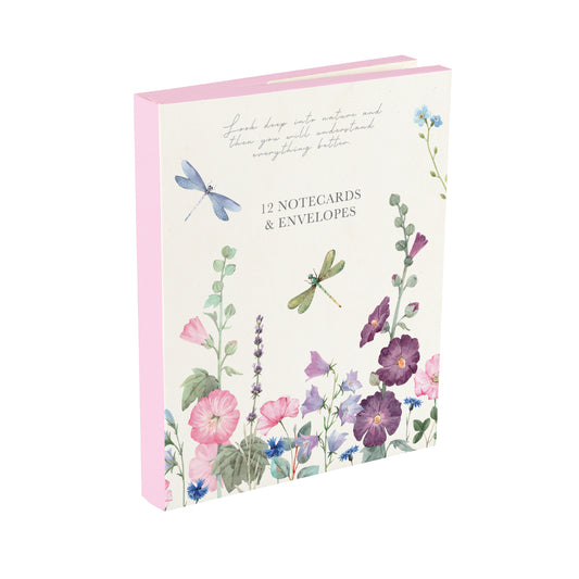 The Gifted Stationery Co. Wild Harmony Floral Notecard Wallet