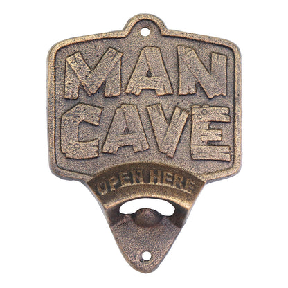Primus Cast Iron Wall Mounted Bottle Opener 'Man Cave'