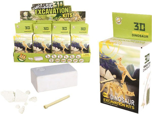 Jurassic 3D Skeleton Excavation Kit
