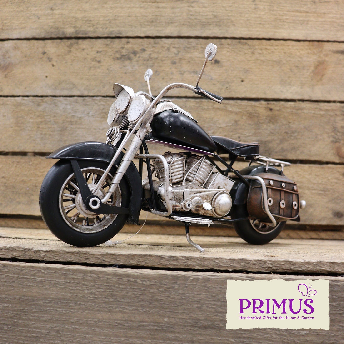 Primus Vintage Vehicles Vintage American Motorcycle Metal Ornament