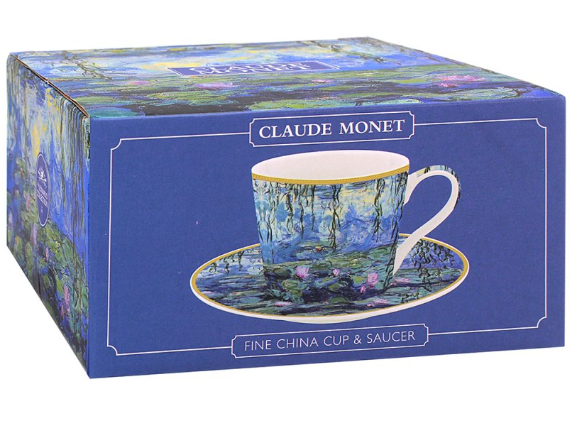 Leonardo Collection Claude Monet Teacup & Saucer Set - 2 Designs